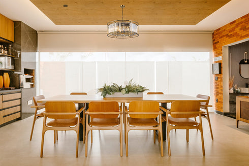 Mano Pendant / Semi Ceiling Convertible 10 Light