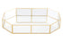 Octo Vintage Glass Jewellery Tray Gold