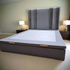 Rhythm Plush Panel Grey Bed