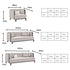 Belgravia 3 Seater Sofa