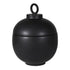 Matte Black Dome Jar