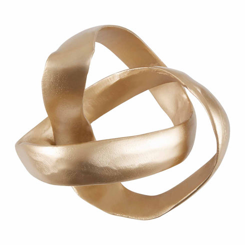 Eloise Gold Knot Sculpture