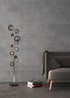 Rome Floor Lamp 8 Light With White Marble Base