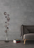 Rome Floor Lamp 8 Light With White Marble Base