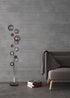 Rome Floor Lamp 8 Light With White Marble Base