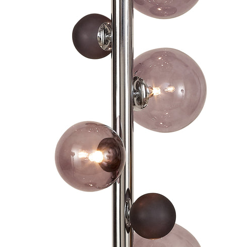 Rome Floor Lamp 8 Light With White Marble Base