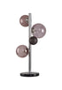 Rome Table Lamp 3 Light With Black Marble Base