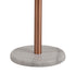 Rome Floor Lamp 8 Light With White Marble Base