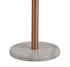 Rome Floor Lamp 8 Light With White Marble Base