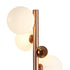 Rome Floor Lamp 8 Light With White Marble Base