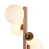 Rome Floor Lamp 8 Light With White Marble Base