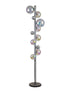 Rome Floor Lamp 8 Light With White Marble Base