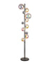 Rome Floor Lamp 8 Light With White Marble Base