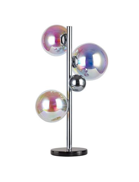 Rome Table Lamp 3 Light With Black Marble Base