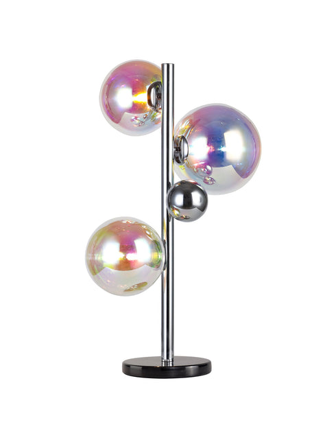 Rome Table Lamp 3 Light With Black Marble Base