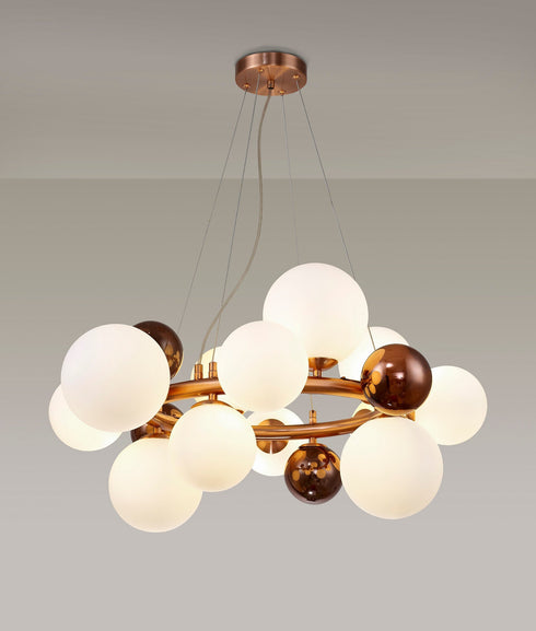 Rome Circular Pendant 12 Light