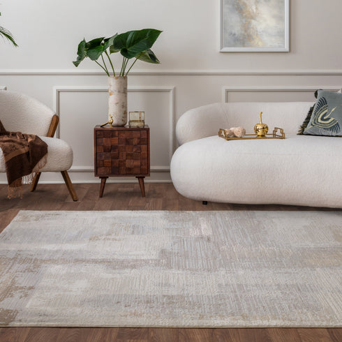 Stellar Silver Rug
