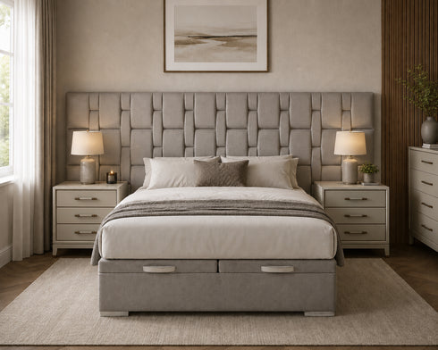 Silverstone Greige Bed