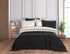 Thea Black Duvet Set