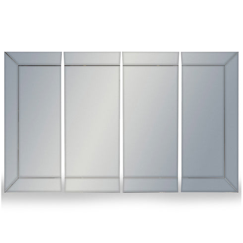 4 Piece Panel Mirror Set