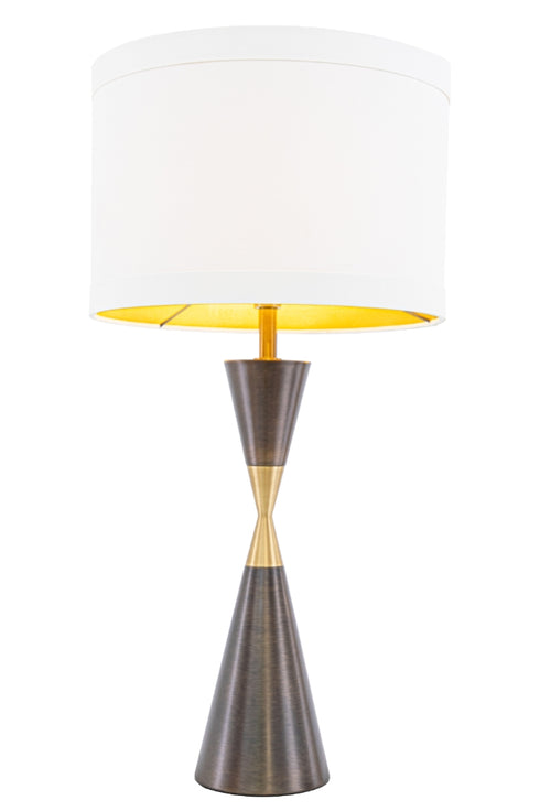 Coleman Dark Brass Finish Table Lamp