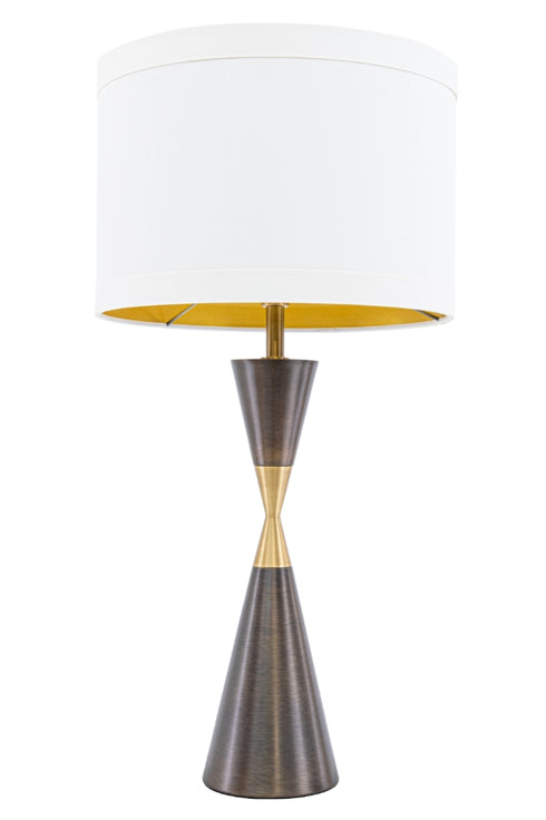 Coleman Dark Brass Finish Table Lamp