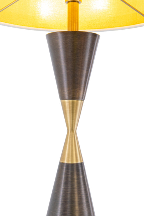 Coleman Dark Brass Finish Table Lamp