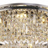 Zula Round Flush Chandelier 8 Light