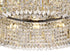 Zula Round Flush Chandelier 12 Light