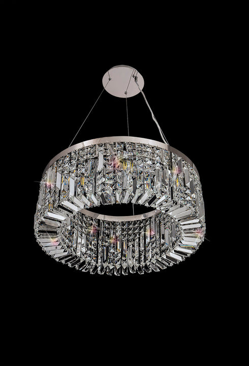 Zula Round Pendant Chandelier 8 Light