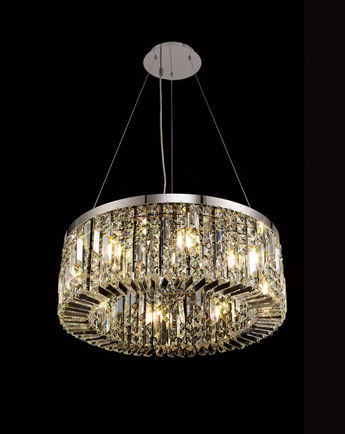 Zula Round Pendant Chandelier 8 Light