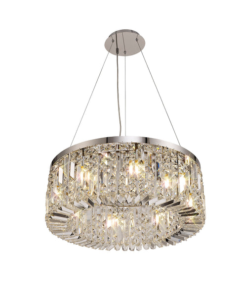 Zula Round Pendant Chandelier 8 Light