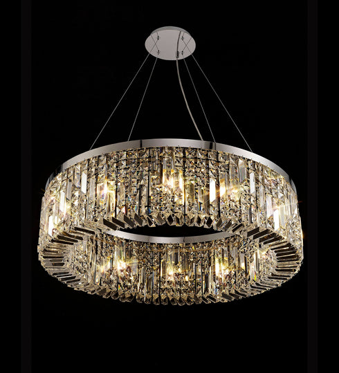 Zula Round Pendant Chandelier 12 Light