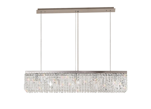 Zula Linear Pendant Chandelier 5 Light