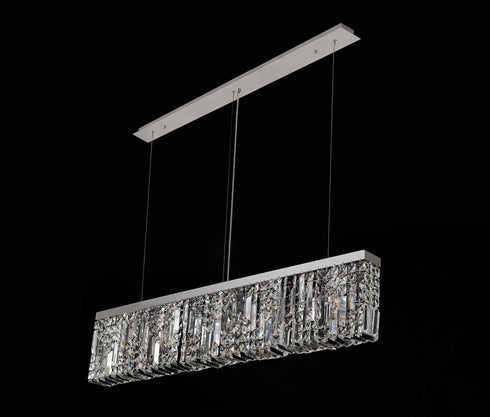 Zula Linear Pendant Chandelier 5 Light