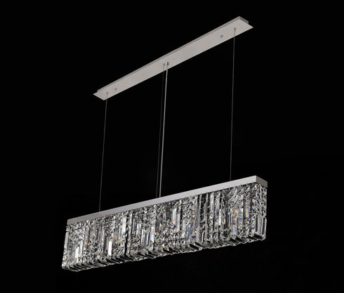Zula Linear Pendant Chandelier 5 Light