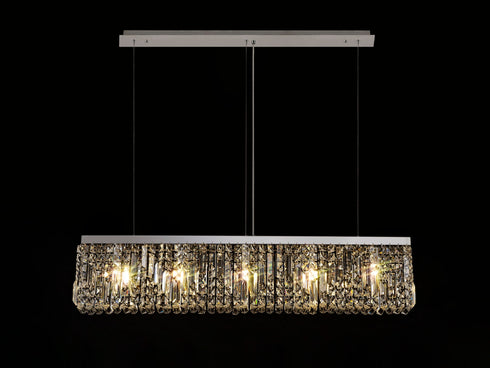Zula Linear Pendant Chandelier 5 Light
