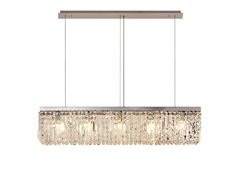 Zula Linear Pendant Chandelier 5 Light