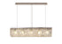 Zula Linear Pendant Chandelier 5 Light