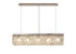 Zula Linear Pendant Chandelier 5 Light
