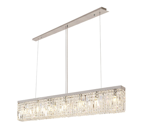 Zula Linear Pendant Chandelier 7 Light