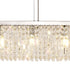 Zula Linear Pendant Chandelier 7 Light