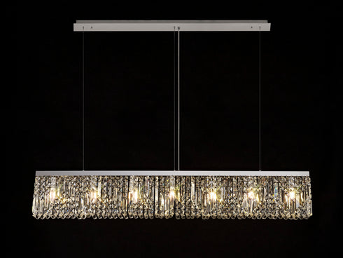 Zula Linear Pendant Chandelier 7 Light