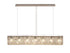 Zula Linear Pendant Chandelier 7 Light
