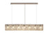 Zula Linear Pendant Chandelier 7 Light