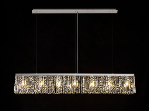 Zula Linear Pendant Chandelier 7 Light