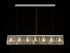 Zula Linear Pendant Chandelier 7 Light