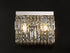 Zula Rectangular 2 Light Small Wall Lamp