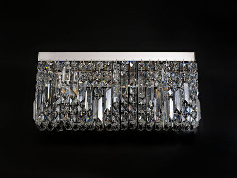 Zula Rectangular 3 Light Large Wall Lamp