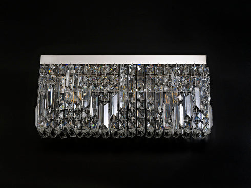 Zula Rectangular 3 Light Large Wall Lamp